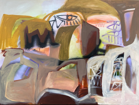 Pretty on the Outside - 90cm x 120cm
