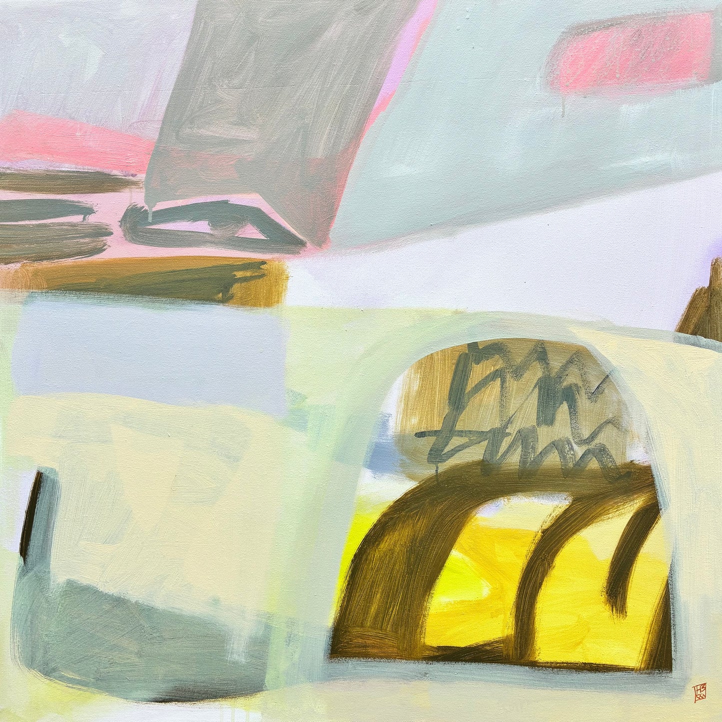 Flawless - 85cm x 85cm