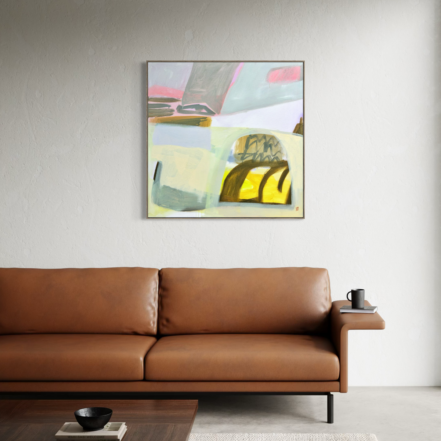 Flawless - 85cm x 85cm