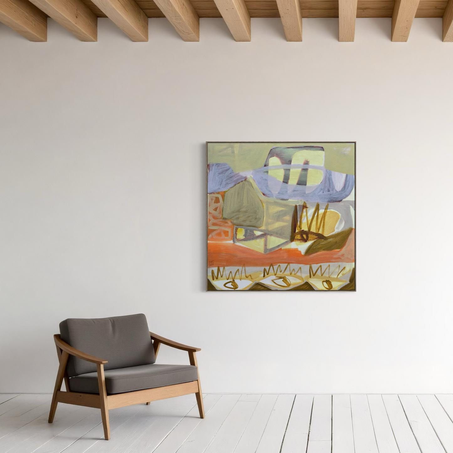 Musk - 85cm x 85cm
