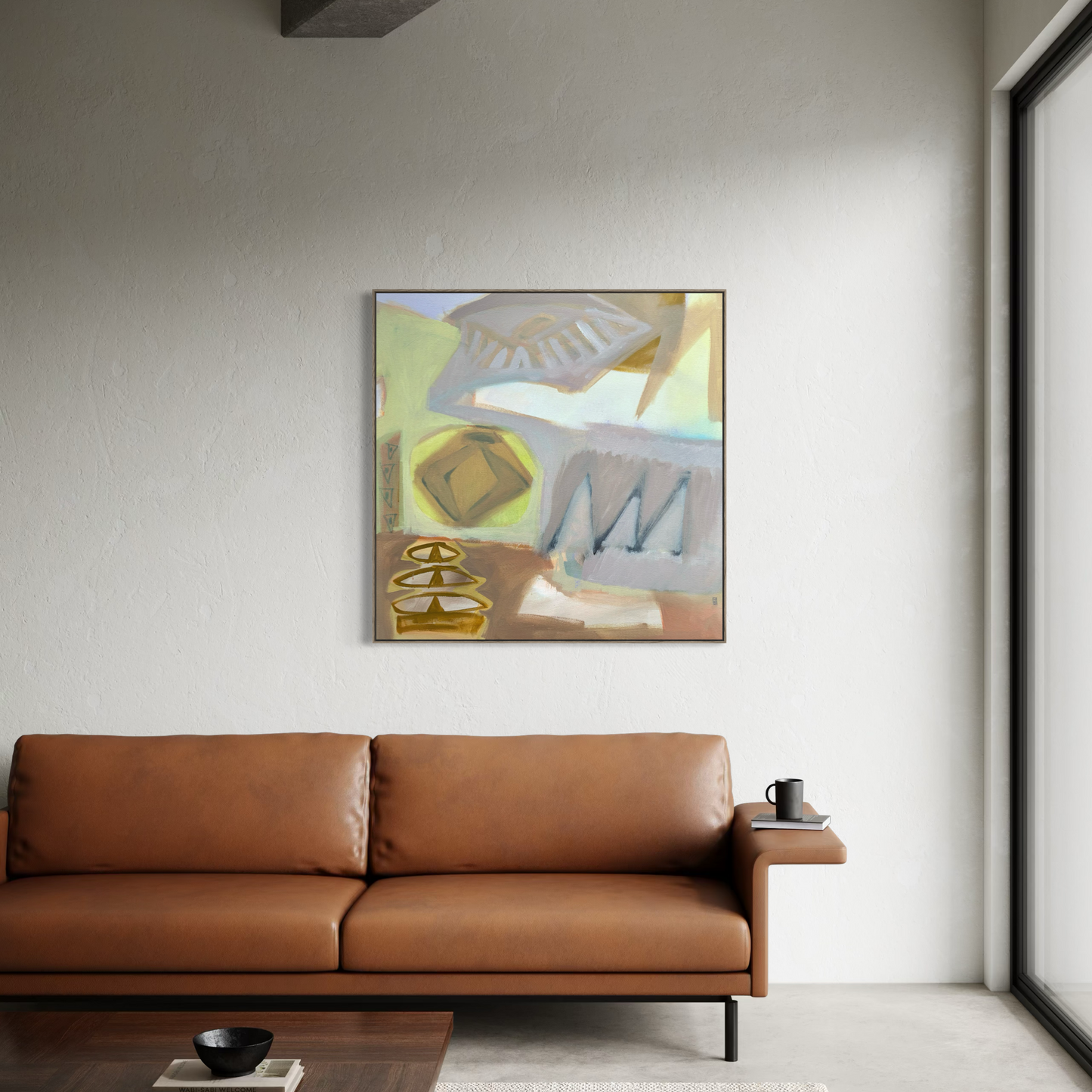 Reborn - 90cm x 90cm
